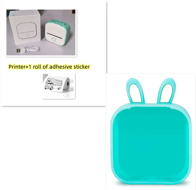 Bluetooth Mini Label Printer Set4 USB – Posh Atomic