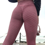 Booty Lifting Anti Cellulite Scrunch Leggings Red 3XL – Posh Atomic