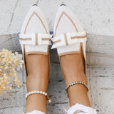Casual And Comfortable Beautiful Bowknot Shoes Brown – Posh Atomic