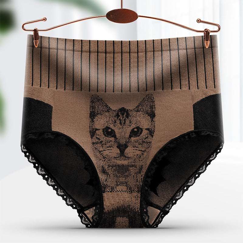 Cat Print Seamless Panties – Posh Atomic