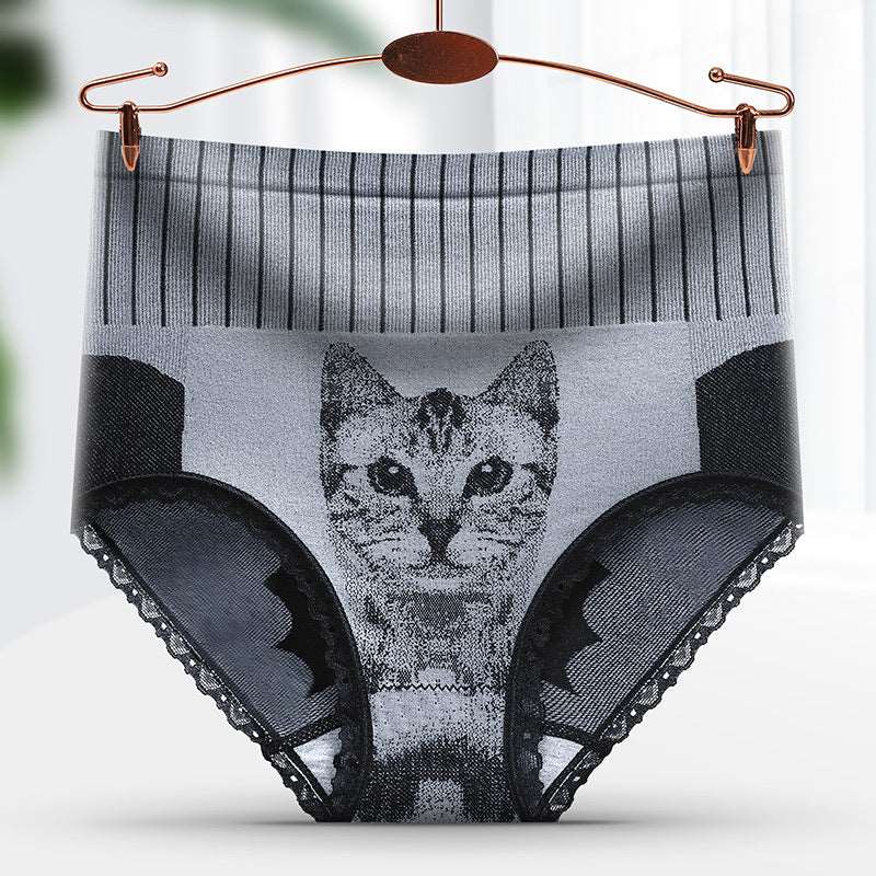 Cat Print Seamless Panties – Posh Atomic