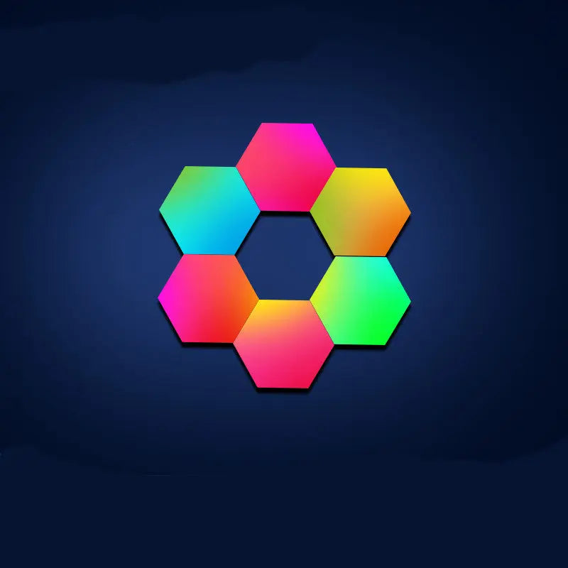 Color-changing Smart Light As shown Colorful remote control touch – Posh Atomic