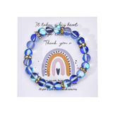 Colorful Glitter Stone Colorful Crystal Bracelet – Posh Atomic