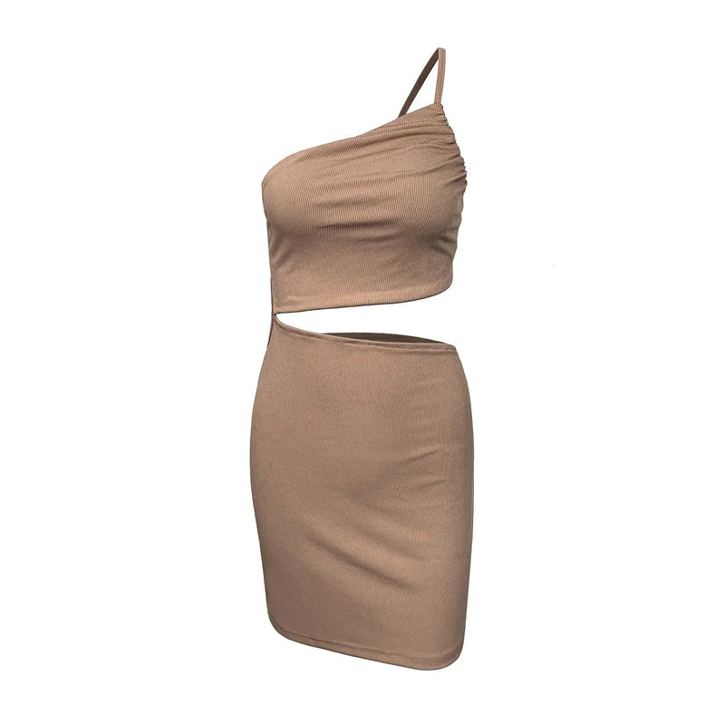 Drawstring Dress Women 6191 Apricot S – Posh Atomic