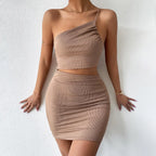 Drawstring Dress Women 6191 Apricot L – Posh Atomic