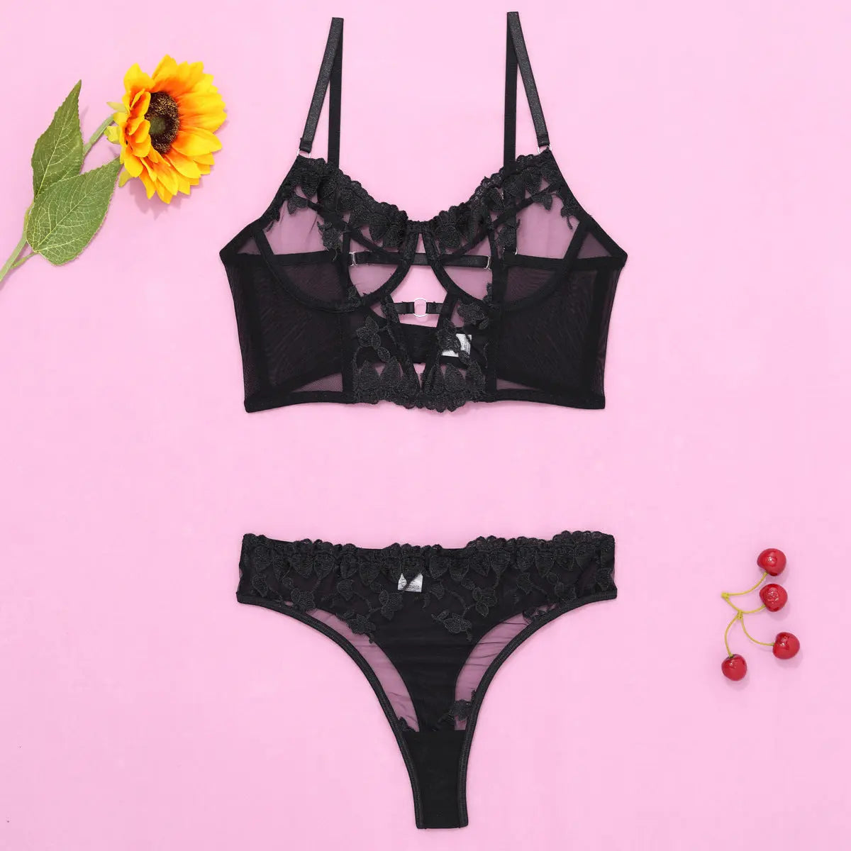 Embroidered Bra – Posh Atomic