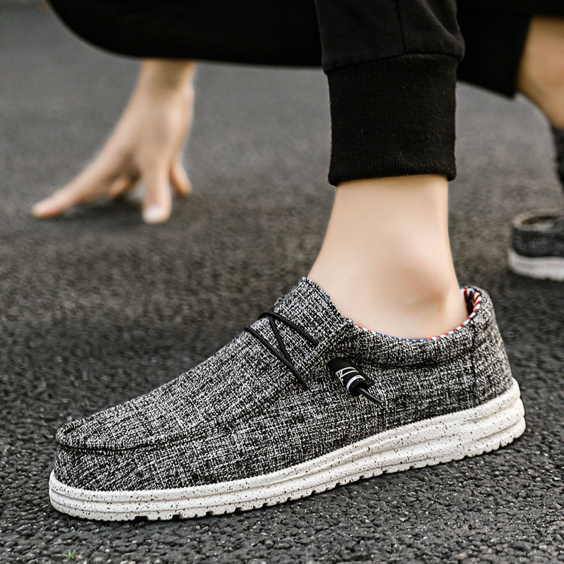 Fashion Casual Shoes Men Black – Posh Atomic