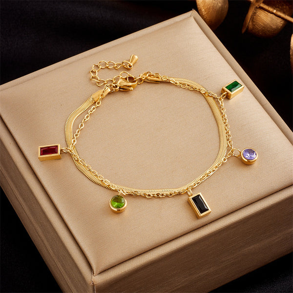 Fashion Small Many Layered Bracelet B741 – Posh Atomic