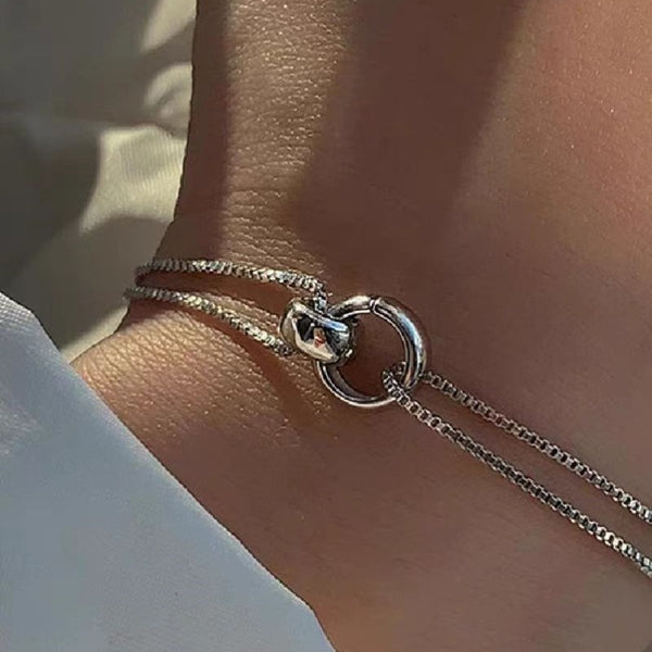 Fashionable Bracelet Xb1001 Bracelet Silver – Posh Atomic
