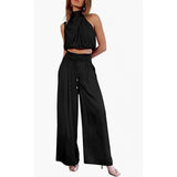 Fashionable two piece set Ivory White M – Posh Atomic