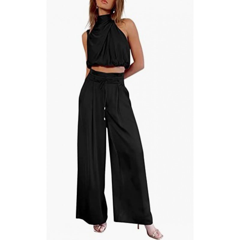 Fashionable two piece set Ivory White M – Posh Atomic