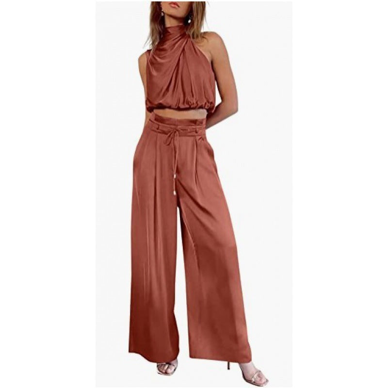 Fashionable two piece set Ivory White L – Posh Atomic