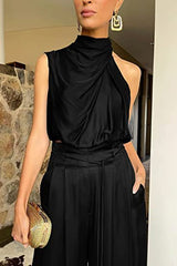 Fashionable two piece set Black L – Posh Atomic