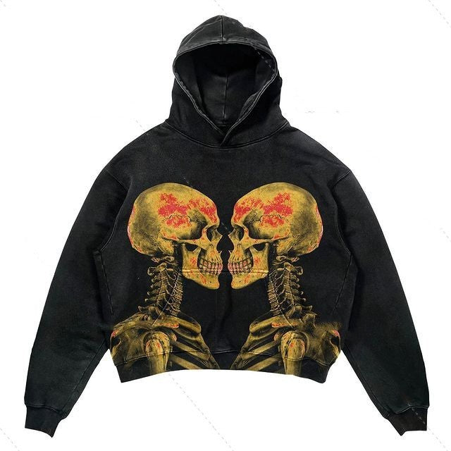 Fleece-lined Printed Hoodie 03 Style XL – Posh Atomic