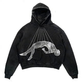 Fleece-lined Printed Hoodie 03 Style S – Posh Atomic