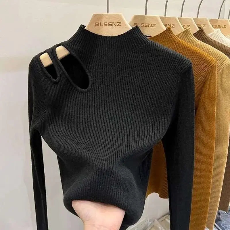 French Chic Clavicle Sweater – Posh Atomic