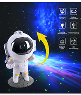 Galaxy Star Projector Starry Sky Night Light Astronaut Lamp – Posh Atomic