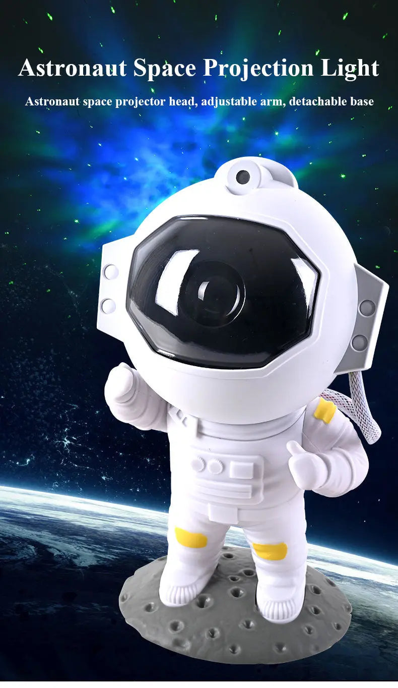 Galaxy Star Projector Starry Sky Night Light Astronaut Lamp – Posh Atomic