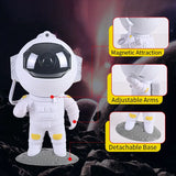Galaxy Star Projector Starry Sky Night Light Astronaut Lamp – Posh Atomic