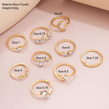 Golden Combination Knuckle Ring Creative Fashion Variant 1 Alloy – Posh Atomic