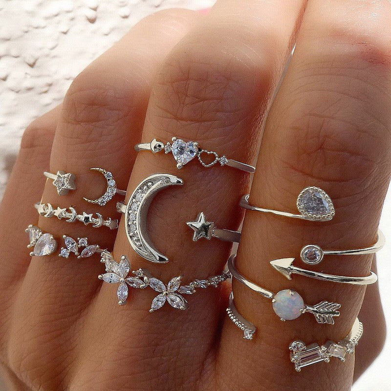 Golden Combination Knuckle Ring Creative Fashion – Posh Atomic