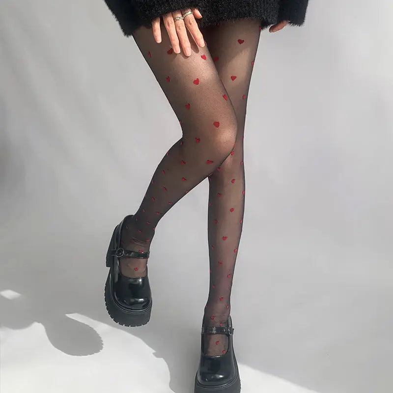 Heart Stockings – Posh Atomic