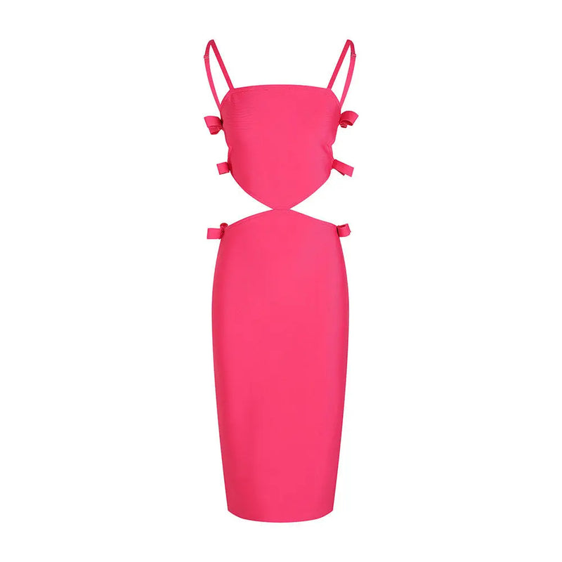 High Waist Bandage One-piece Dress – Posh Atomic