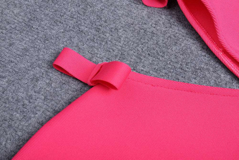 High Waist Bandage One-piece Dress – Posh Atomic