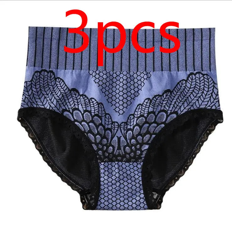 Hip-lift And Belly Shaping Shaping Briefs Blue 3PCS – Posh Atomic