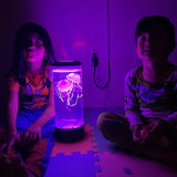 LED Jellyfish Aquarium Lamp Night Light USB Powered M jellyfish remote control USB – Posh Atomic