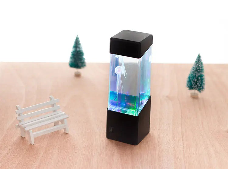 LED Jellyfish Aquarium Lamp Night Light USB Powered – Posh Atomic