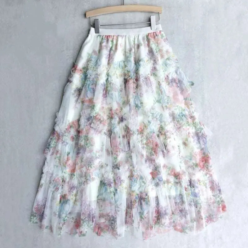 Lace Tulle Skirt, High Waist – Posh Atomic