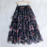 Lace Tulle Skirt, High Waist – Posh Atomic