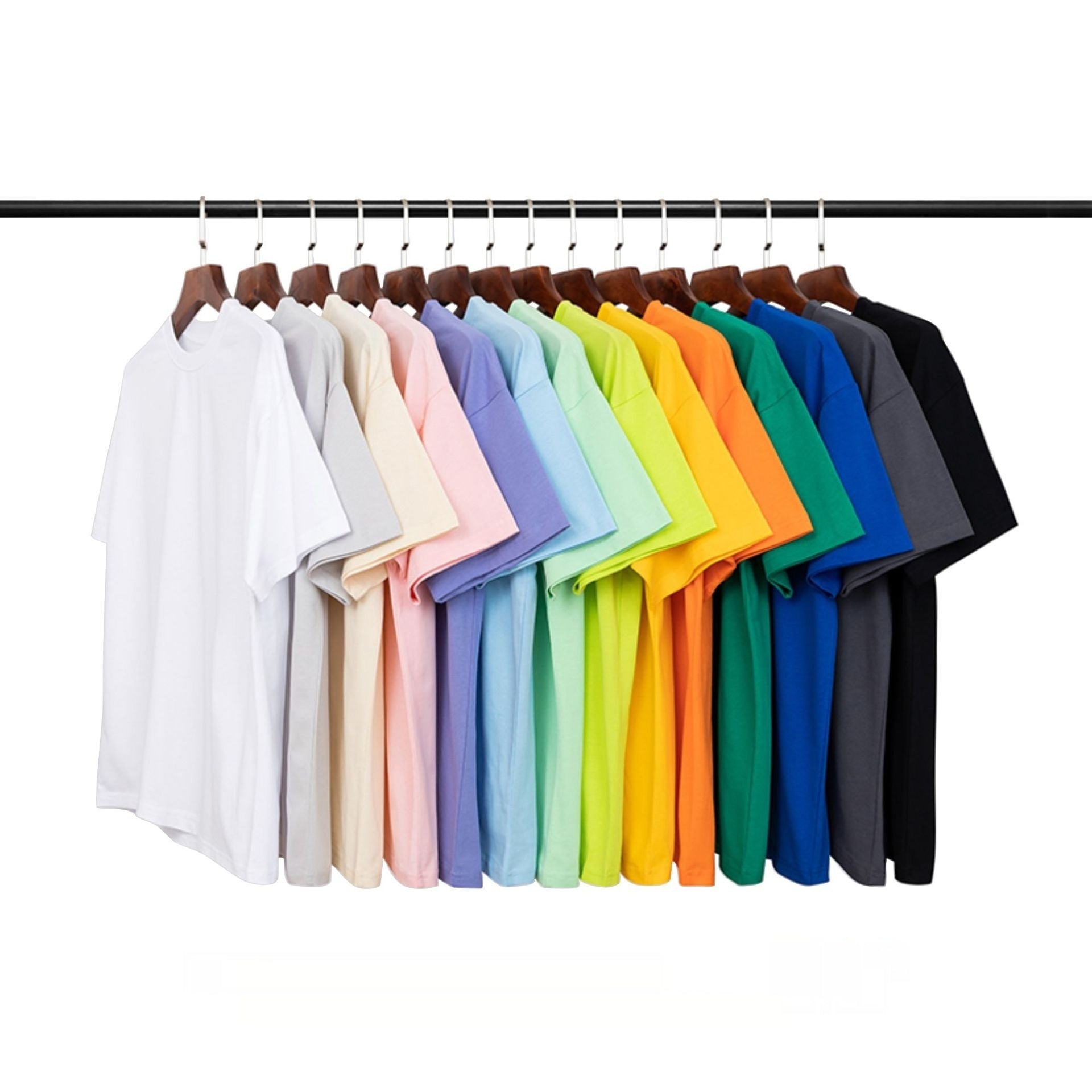 Loose Round Neck Short Sleeve T-shirt White XL – Posh Atomic