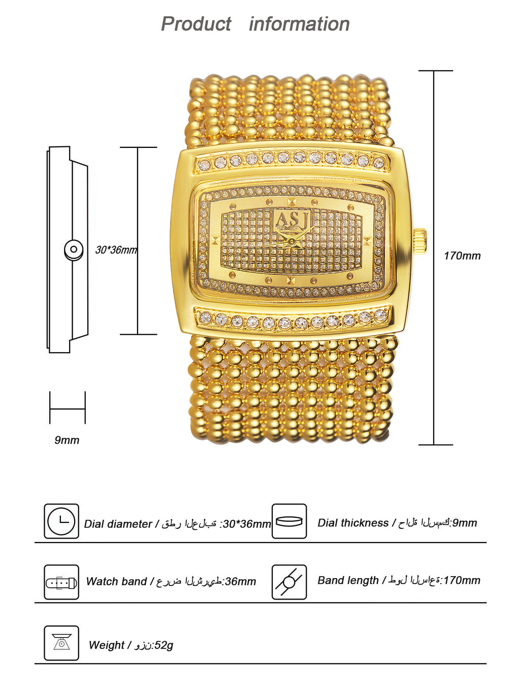 Luxury Women's Watch – Posh Atomic