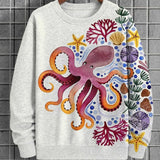 Men's 3D Digital Printed Round Neck Sweater YP231211130124 XL – Posh Atomic