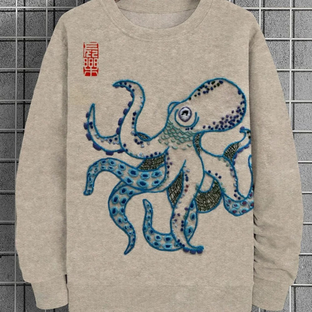 Men's 3D Digital Printed Round Neck Sweater YP231211130124 3XL – Posh Atomic