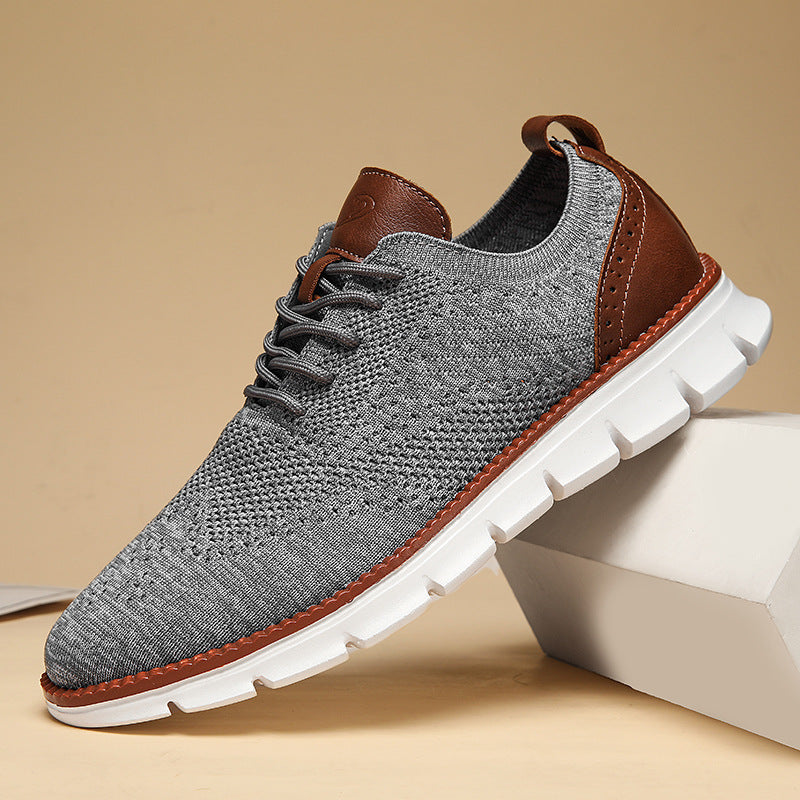 Men's Breathable Lightweight Sneaker White – Posh Atomic