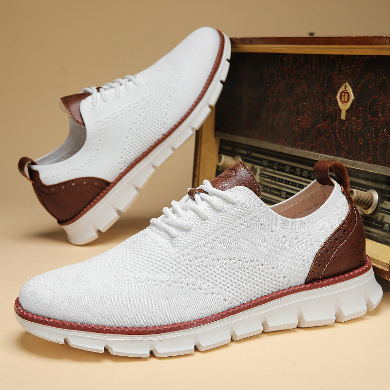 Men's Breathable Lightweight Sneaker White – Posh Atomic