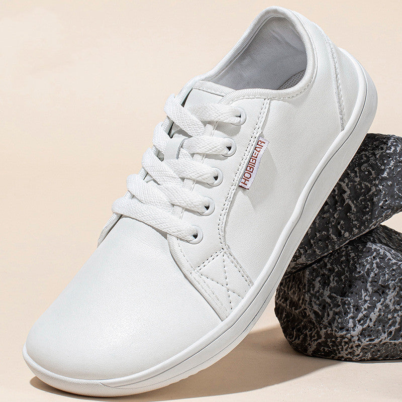 Men's Casual Soft Sole Wide Toe Shoes Beige – Posh Atomic