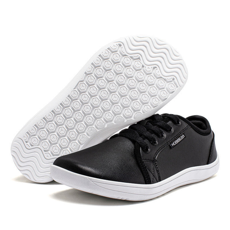 Men's Casual Soft Sole Wide Toe Shoes Beige – Posh Atomic