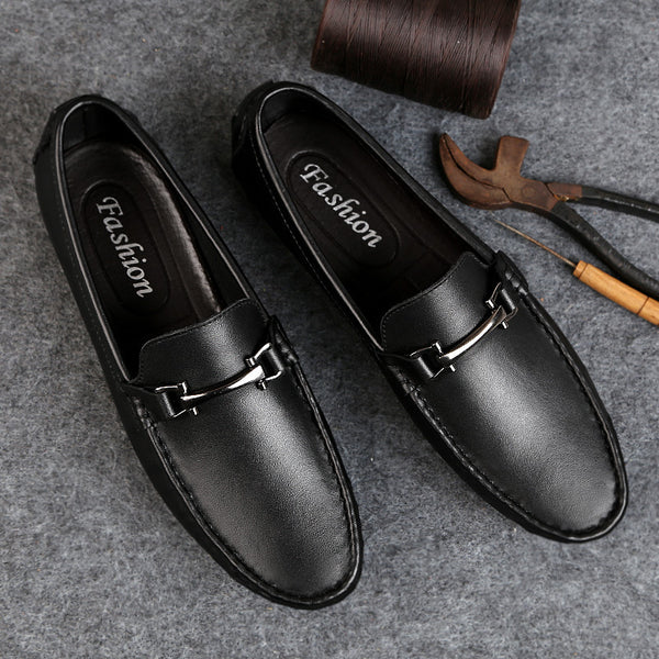 Men's Comfort Slip-on Shoes Black – Posh Atomic