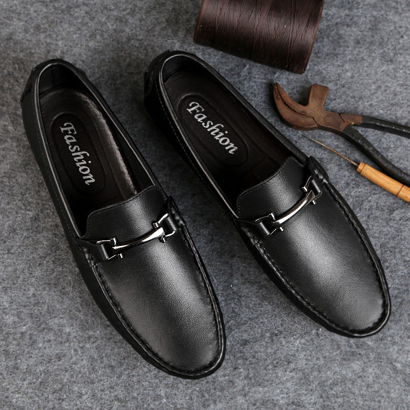 Men's Comfort Slip-on Shoes Black – Posh Atomic