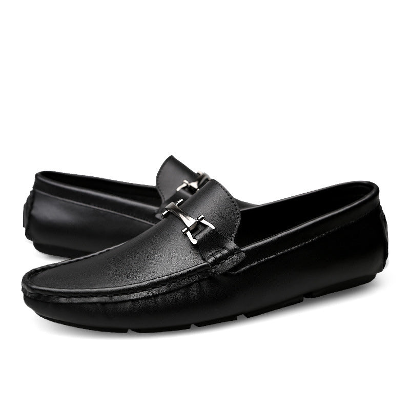 Men's Comfort Slip-on Shoes Black – Posh Atomic