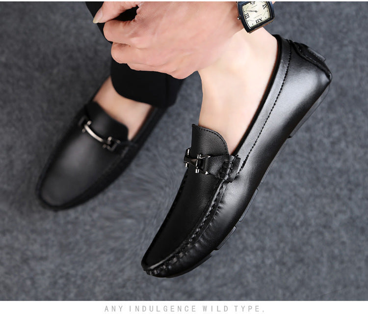 Men's Comfort Slip-on Shoes Dark Brown – Posh Atomic