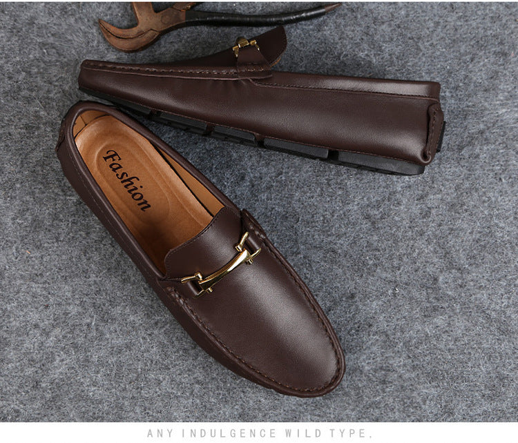 Men's Comfort Slip-on Shoes Dark Brown – Posh Atomic