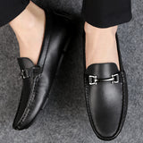 Men's Comfort Slip-on Shoes Black – Posh Atomic