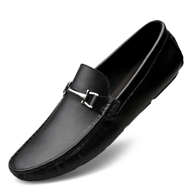 Men's Comfort Slip-on Shoes Black – Posh Atomic