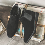 Men's High-top Martin Boots Black – Posh Atomic