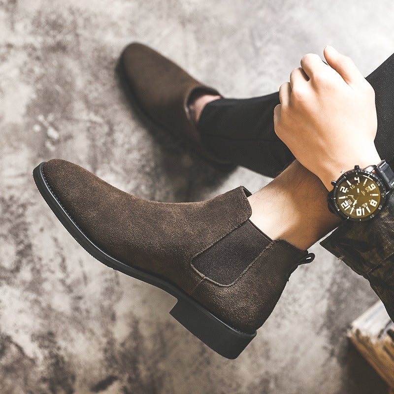 Men's High-top Martin Boots Black – Posh Atomic